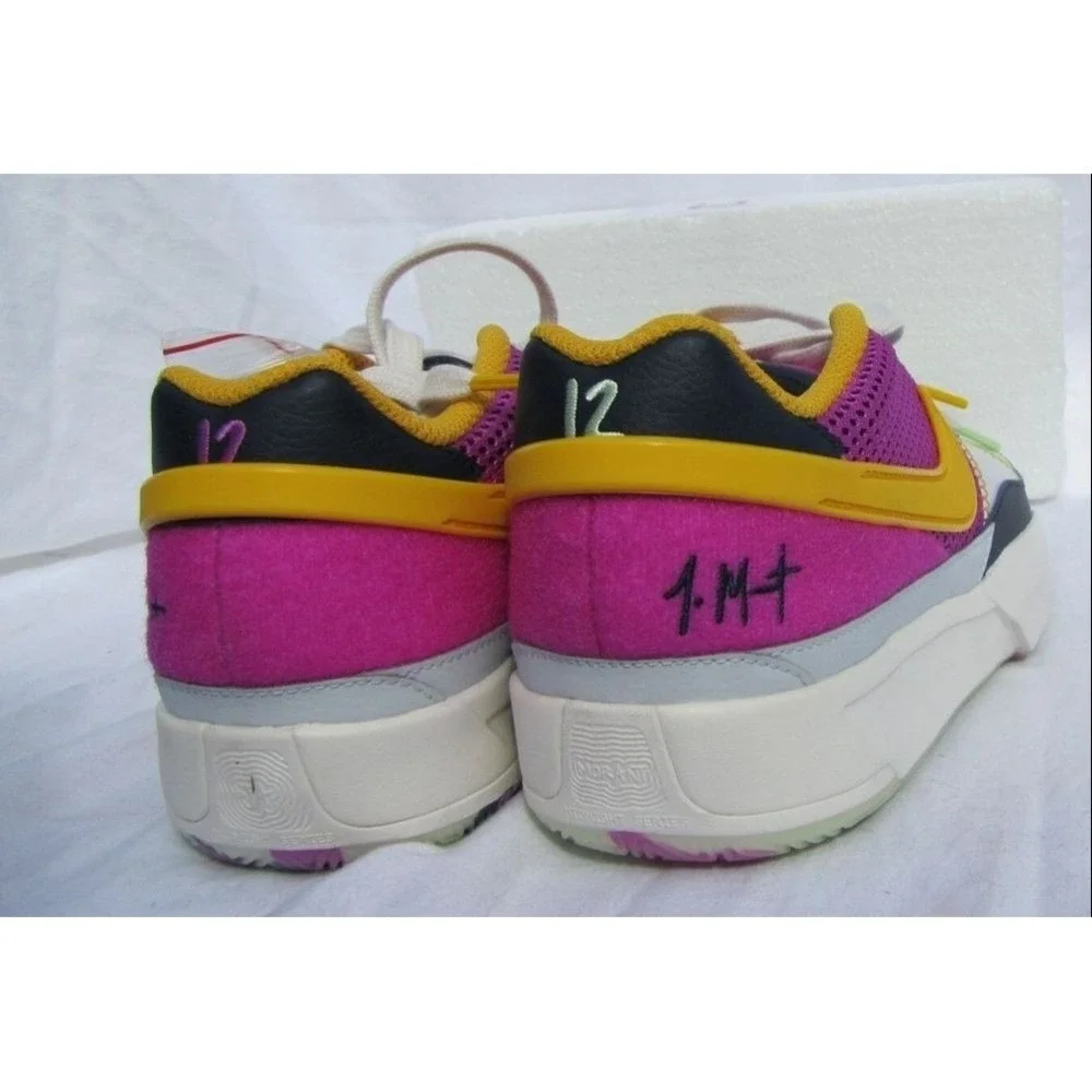 NIKE Basketball Shoes‎ Boys 7Y Multi-Color New Ja 1 Signature FN4977-100 Box
